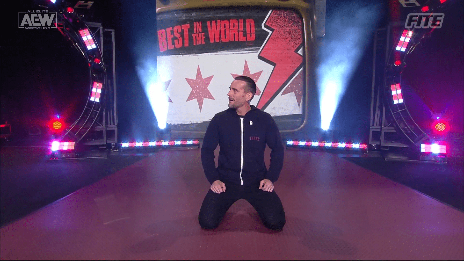 O dia oficial do culto à personalidade, CM Punk voltou