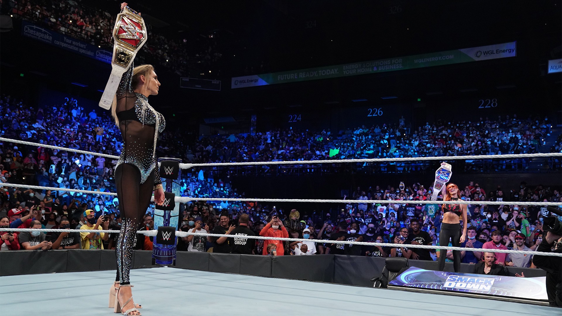 Charlotte e Becky mandam Bianca e Sasha pra roça no Draft do SmackDown