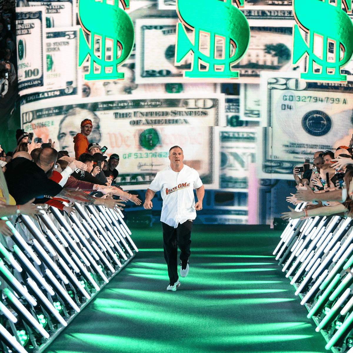 Shane McMahon no Royal Rumble 2022 (Foto: WWE/Divulgação)
