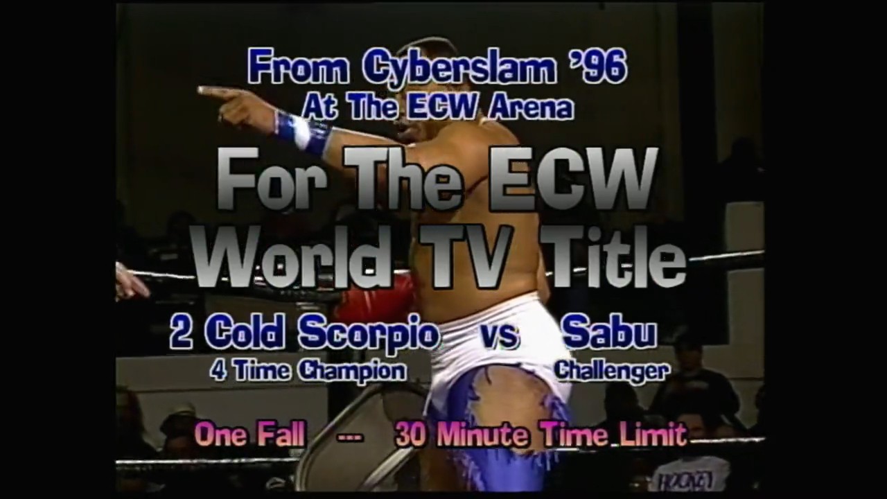 Sabu vs 2CS no Cyberslam 96