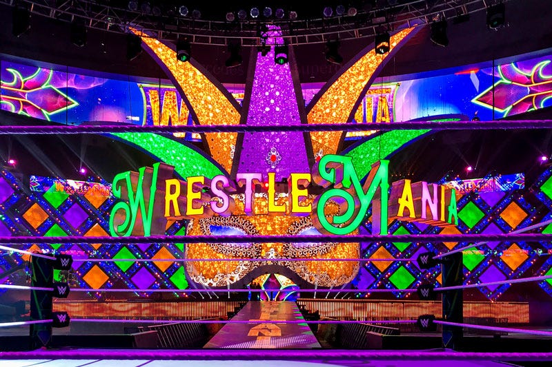 Wrestlemania 34 e sua temática de carnaval