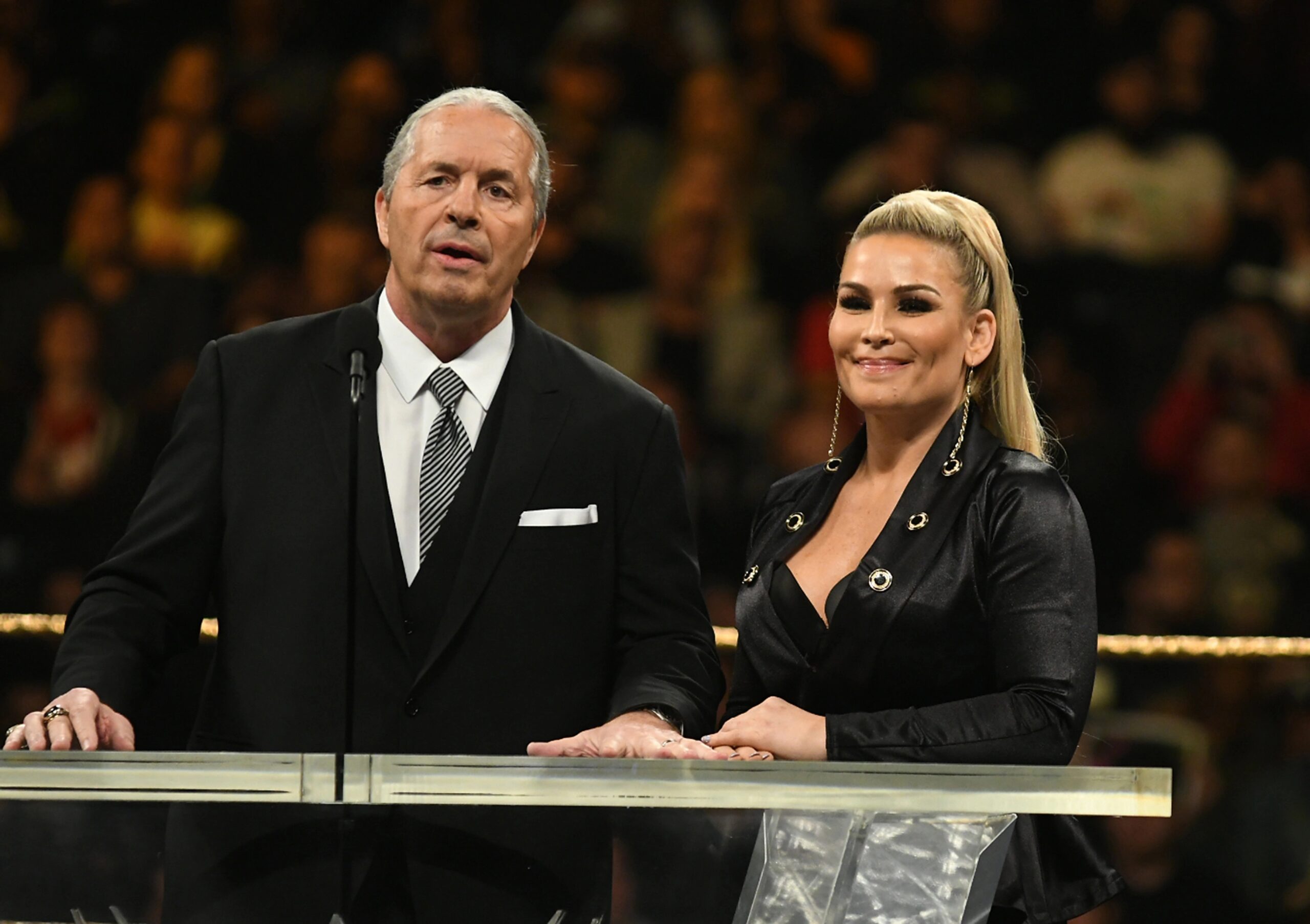 Bret Hart com Natalya