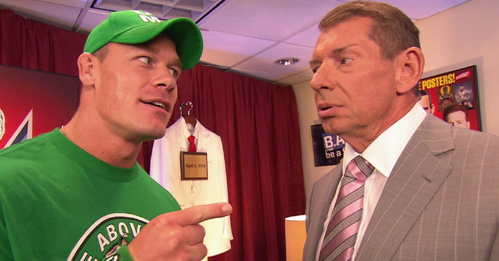 Vince McMahon festejou aniversário com John Cena