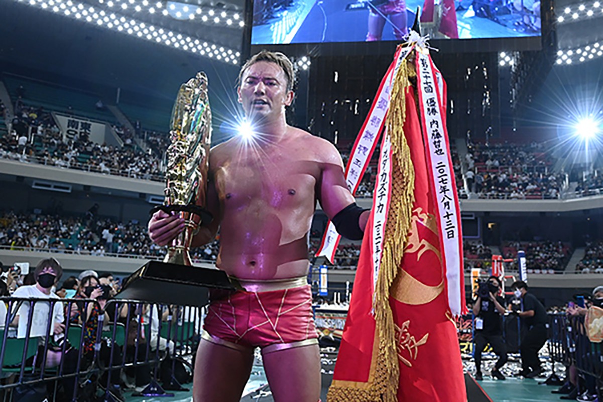 Kazuchika Okada é o vencedor do G1 Climax 32
