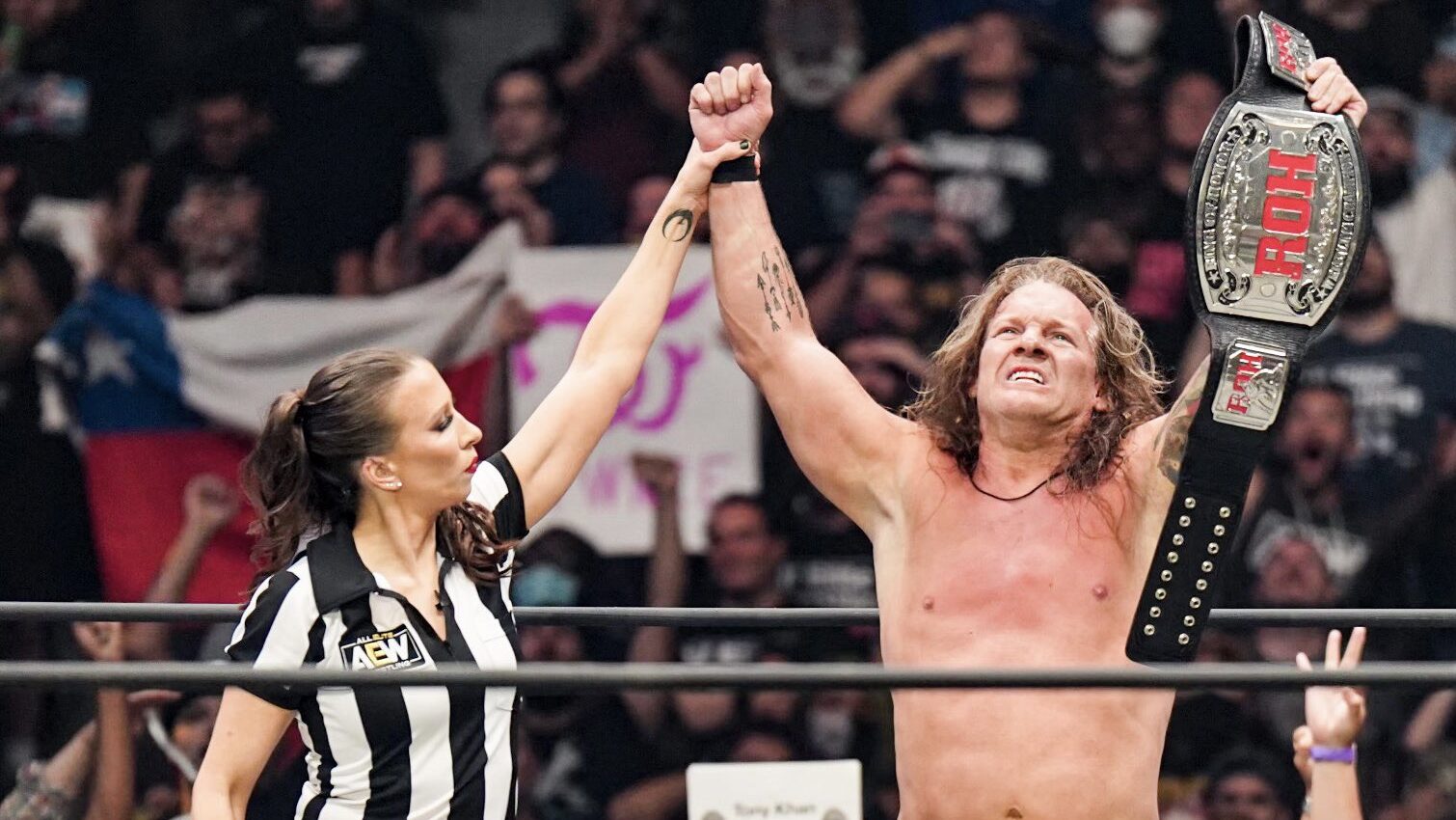 Chris Jericho é o campeão mundial da ROH