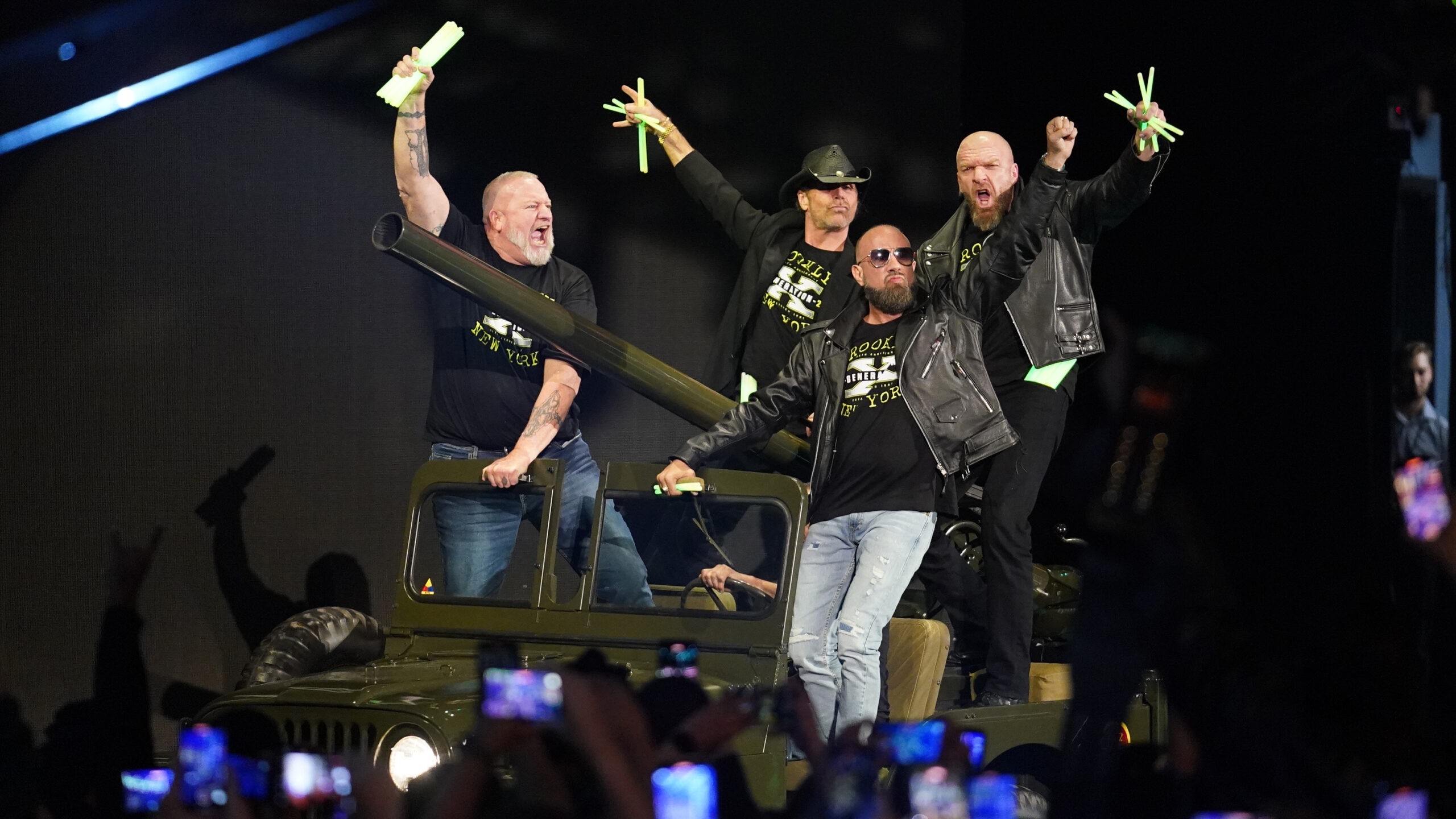 DX usou o mesmo jipe da invasão à WCW durante o RAW