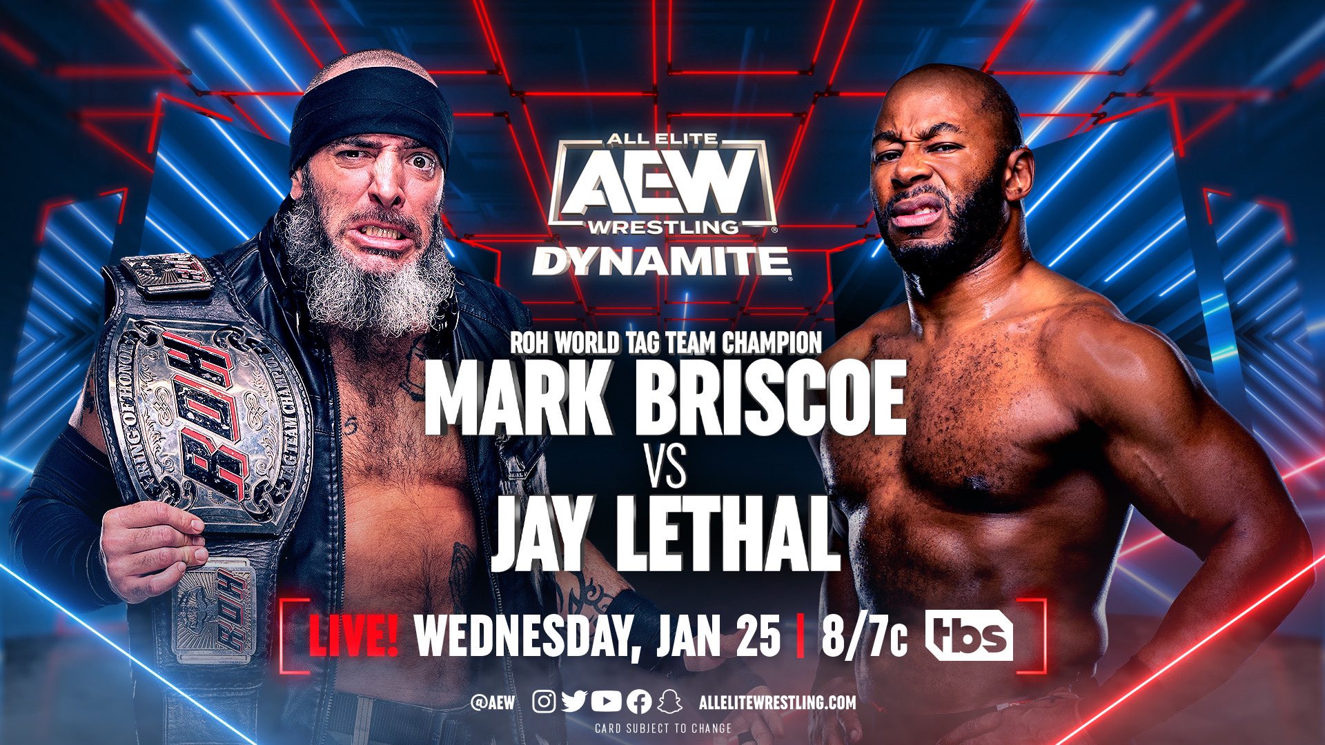 Mark Briscoe vai lutar no próximo AEW Dynamite
