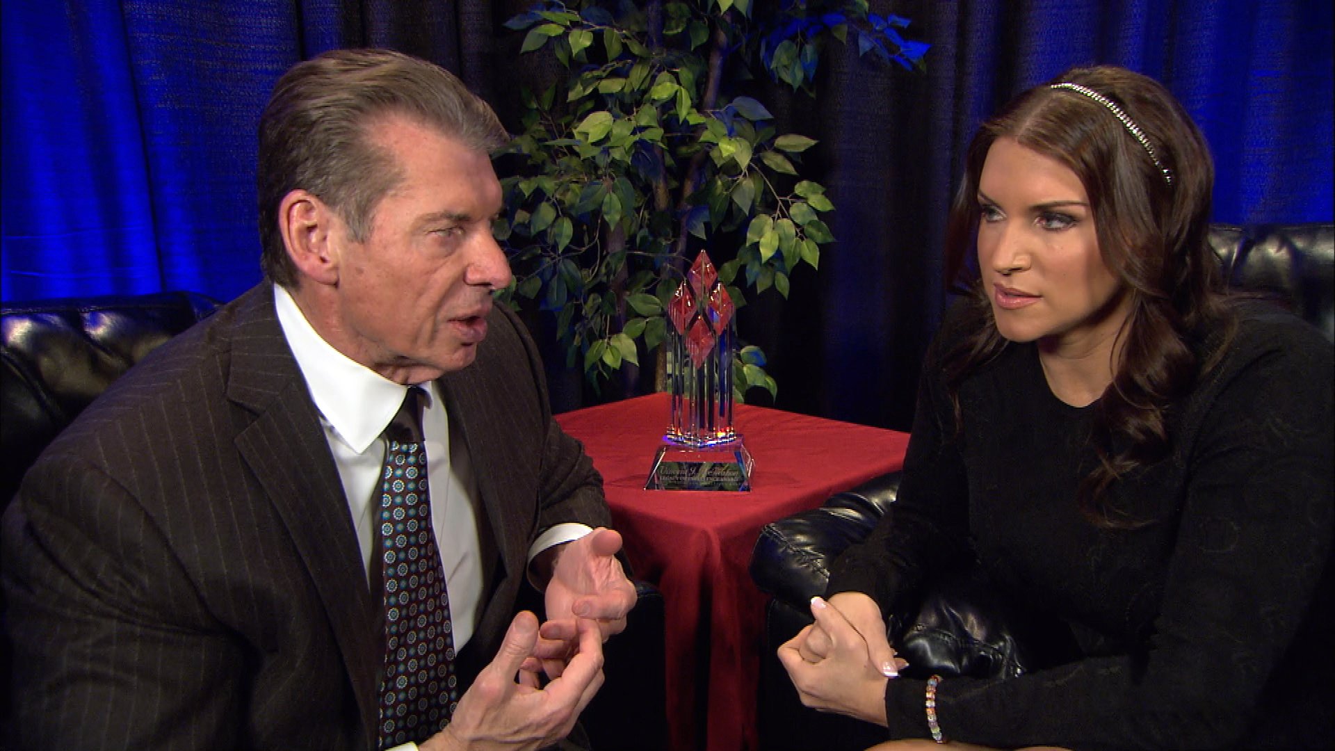 Stephanie e Vince McMahon na WWE