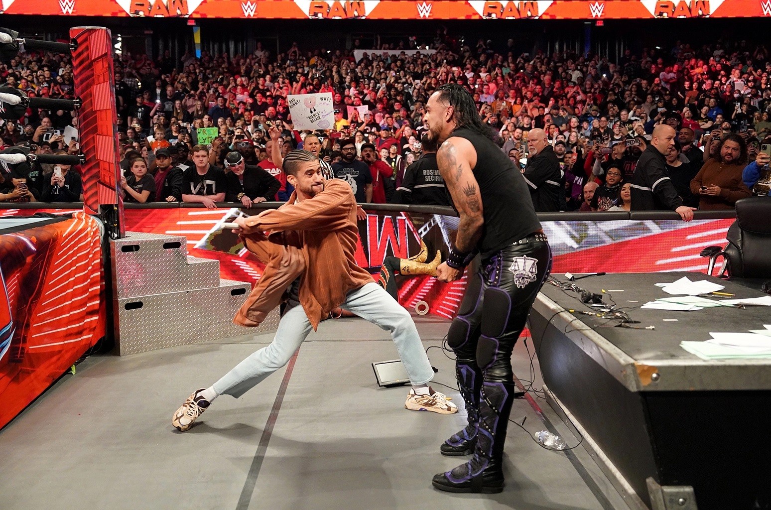 Revelado os planos originais para Bad Bunny no WWE Backlash