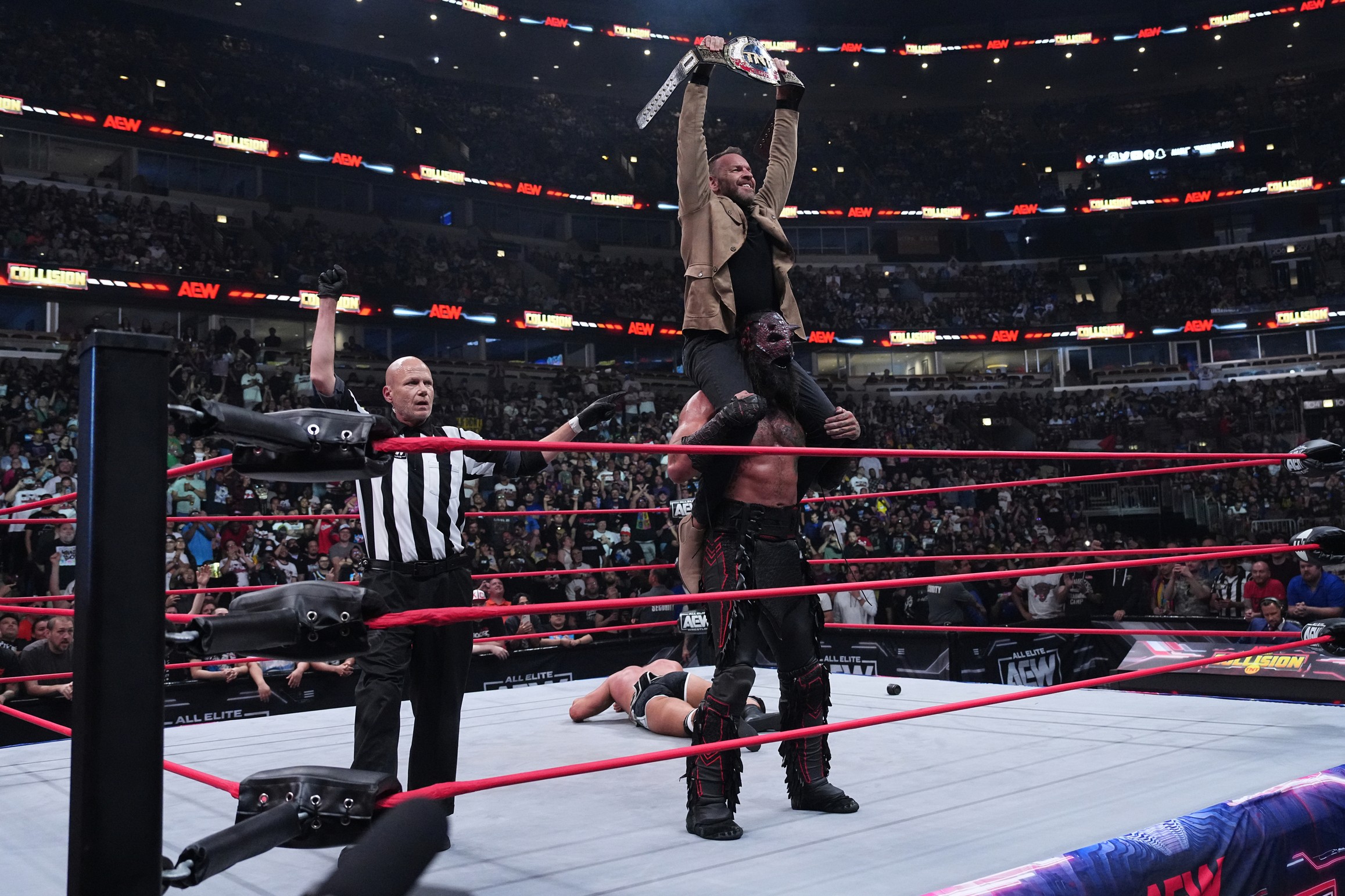 Novo TNT Champion coroado no AEW Collision