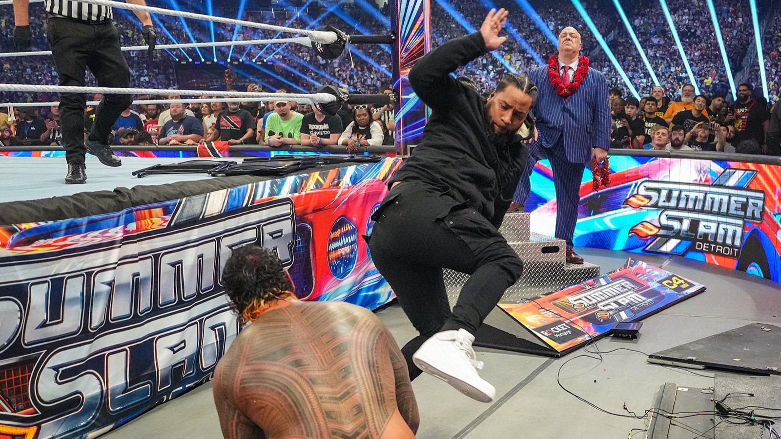 Jimmy Uso listado como heel após WWE SummerSlam