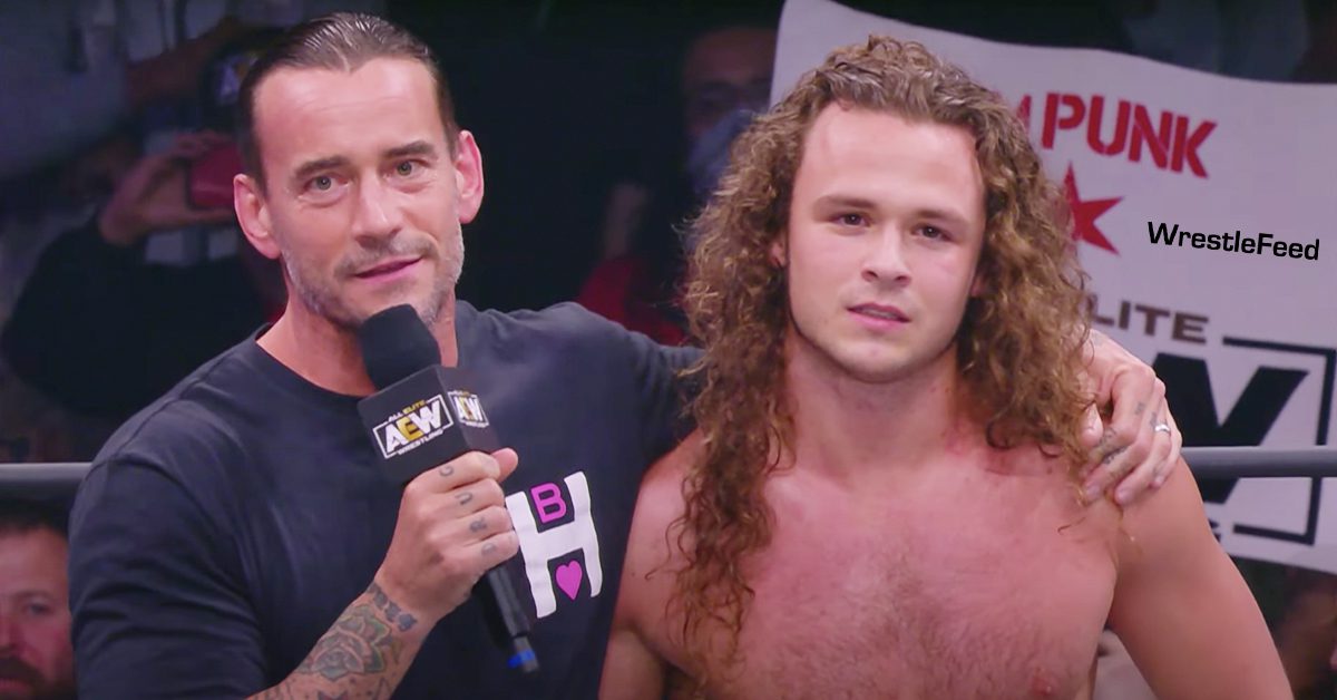 AEW investigando briga entre CM Punk e Jack Perry no All In