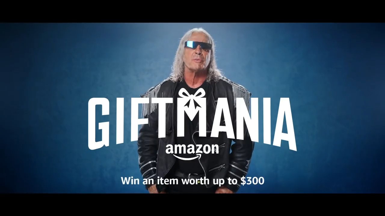 Bret Hart estrela comercial da Amazon
