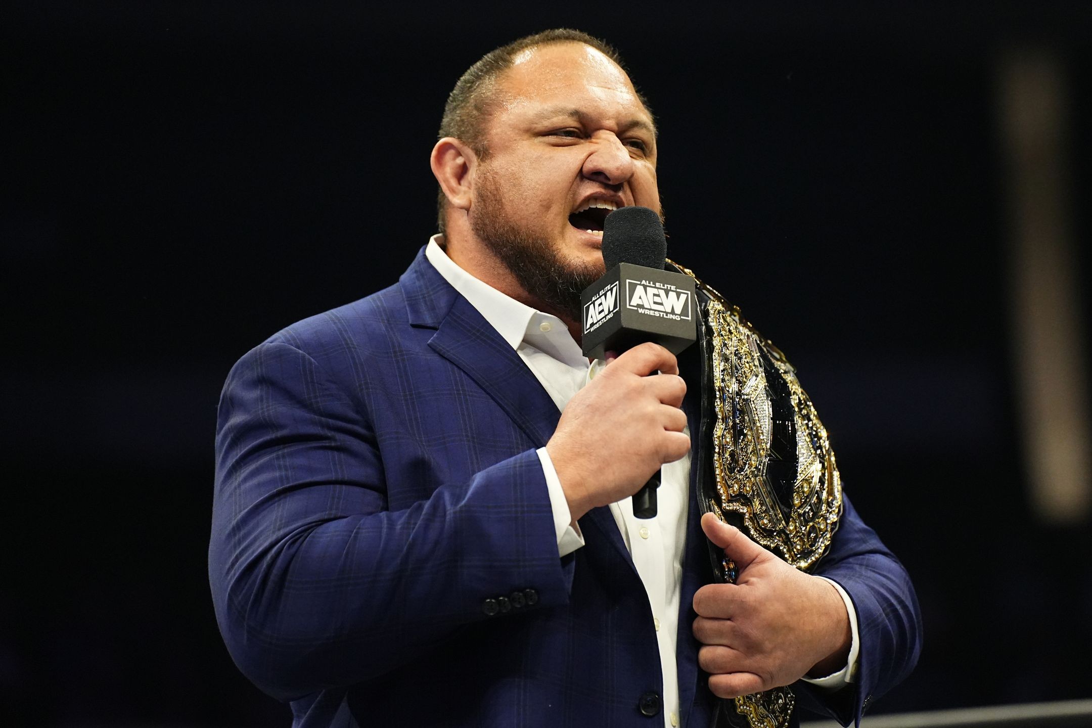 Samoa Joe reflete sobre reinado como campeão mundial da AEW