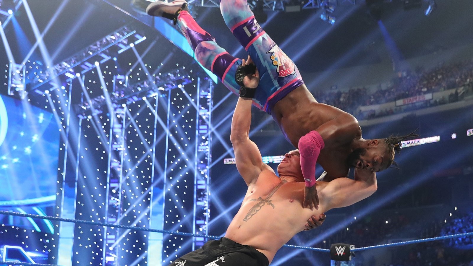 Kofi Kingston e Brock Lesnar