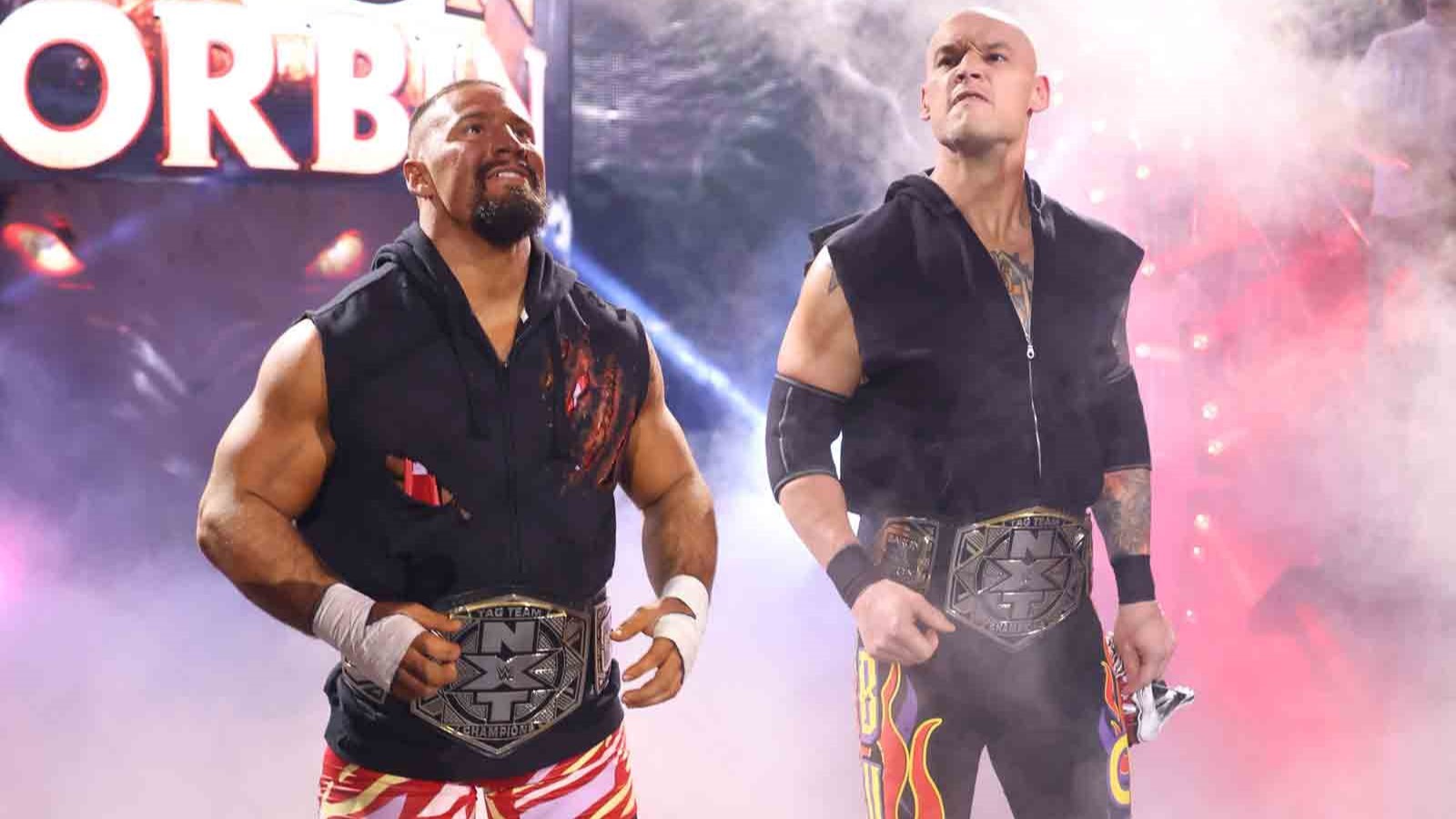 Bron Breakker e Baron Corbin