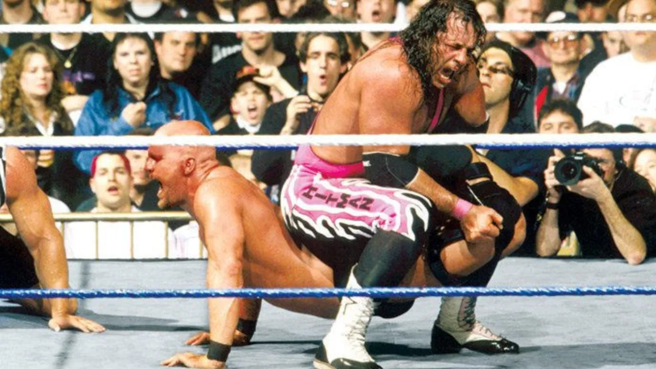 Steve Austin Bret Hart