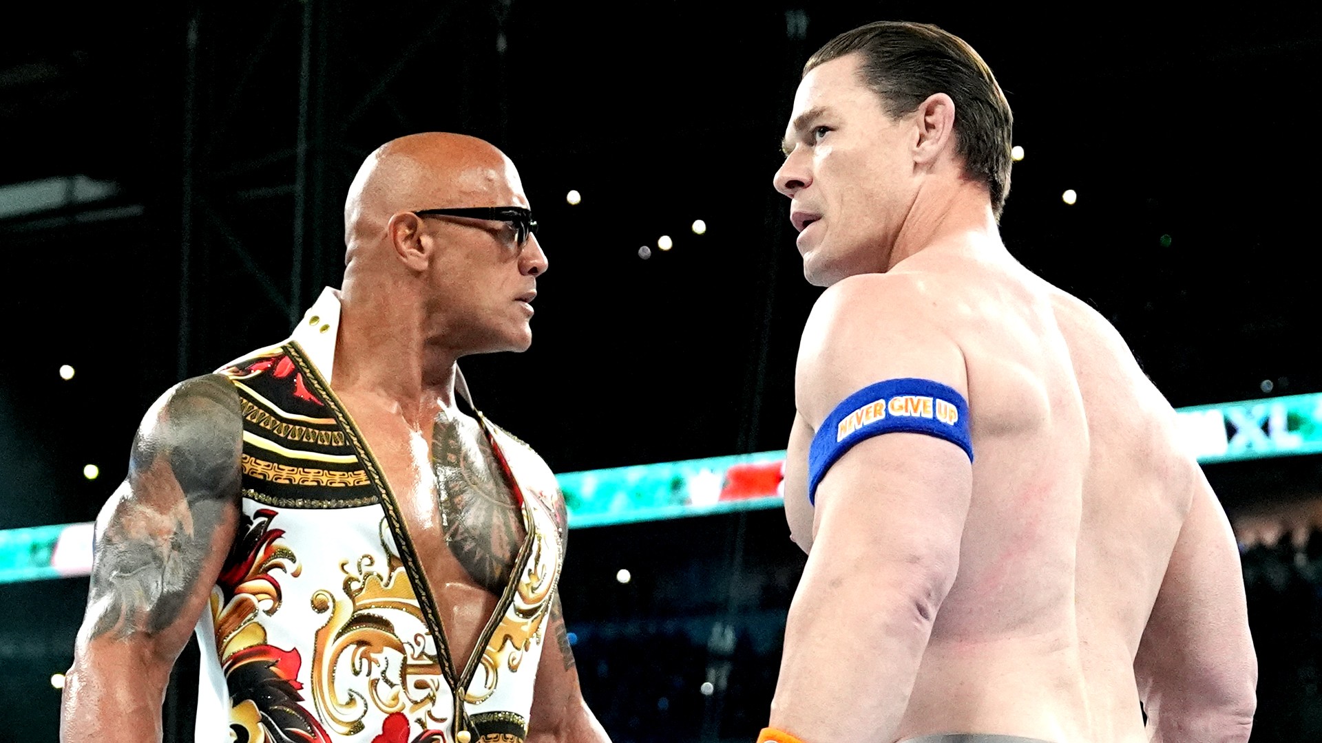 The Rock e John Cena