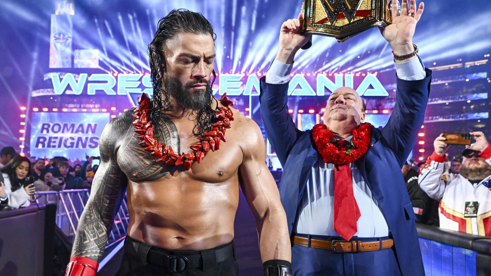 Roman Reigns e Paul Heyman