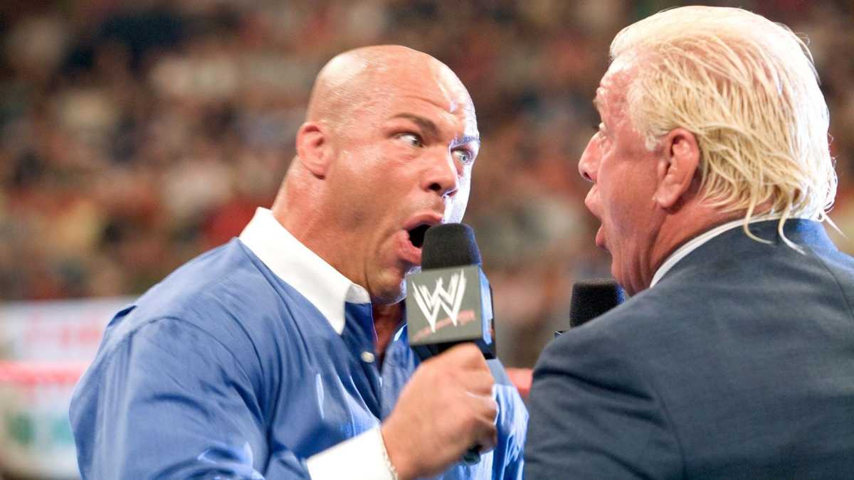 Kurt Angle e Ric Flair
