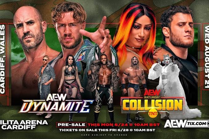 AEW anuncia Dynamite e Collision no Reino Unido