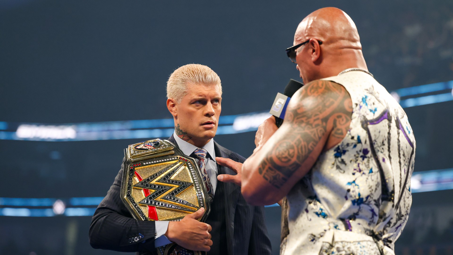 Cody Rhodes e The Rock
