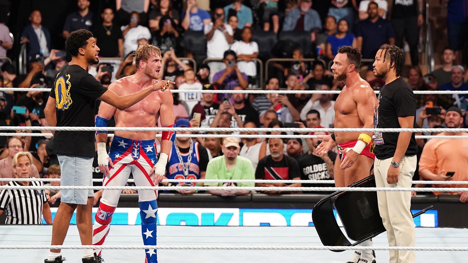 Estrelas da NBA na WWE