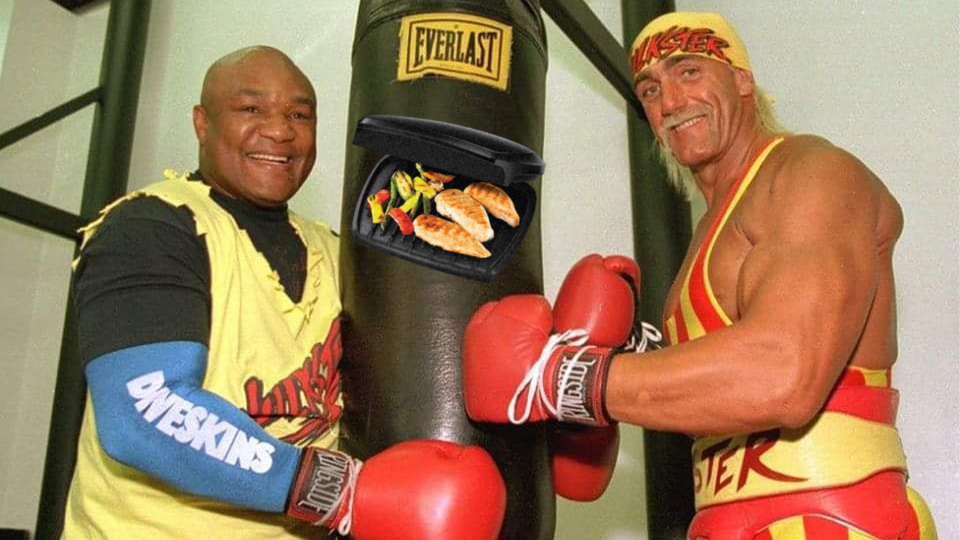 Hulk Hogan e George Foreman