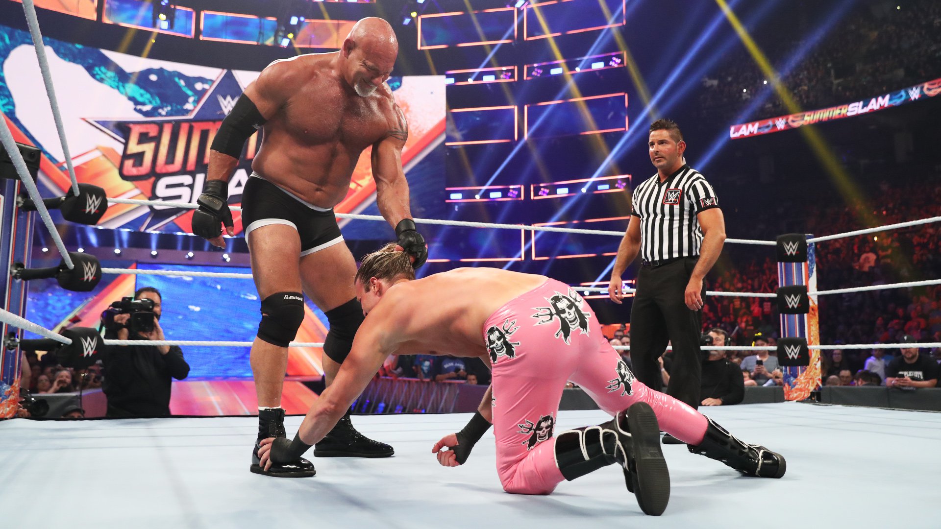 Goldberg e Dolph Ziggler (Nic Nemeth)