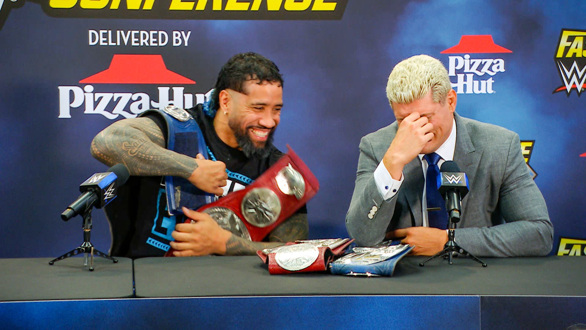 Jey Uso e Cody Rhodes