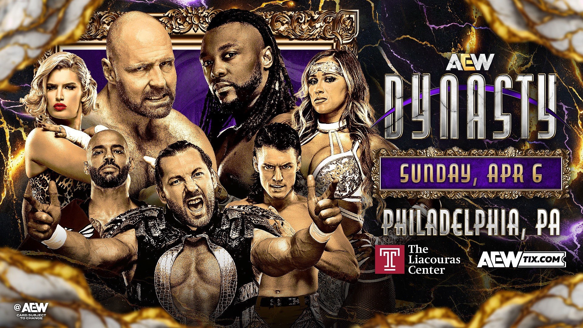 AEW Dynasty 2025: onde assistir ao vivo, horário, data e card