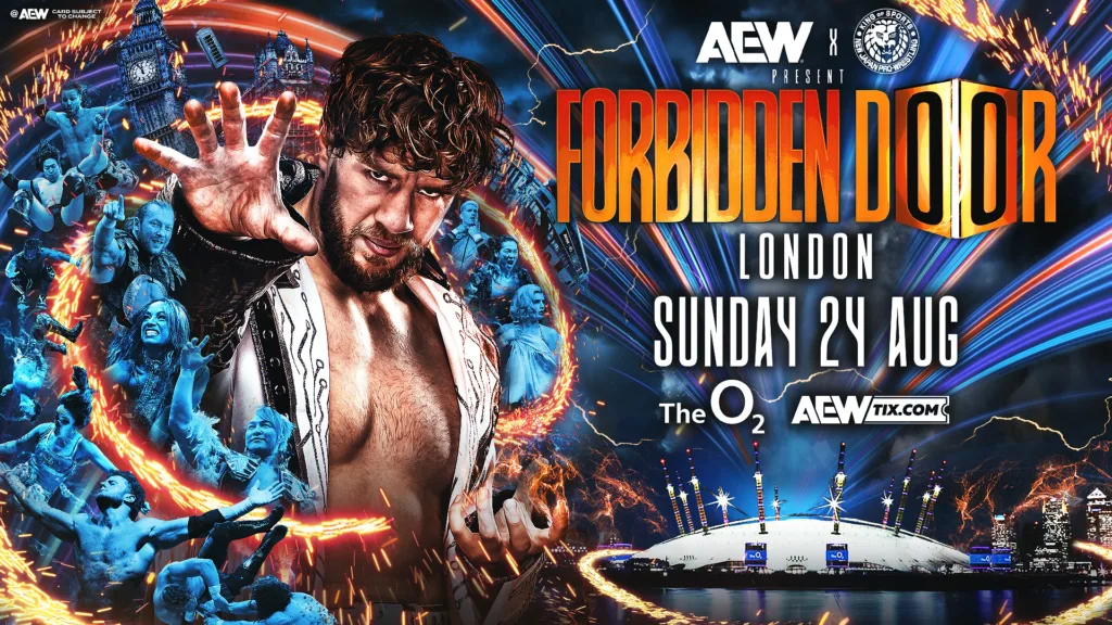 AEW x NJPW Forbidden Door 2025: onde assistir ao vivo, horário, data e card