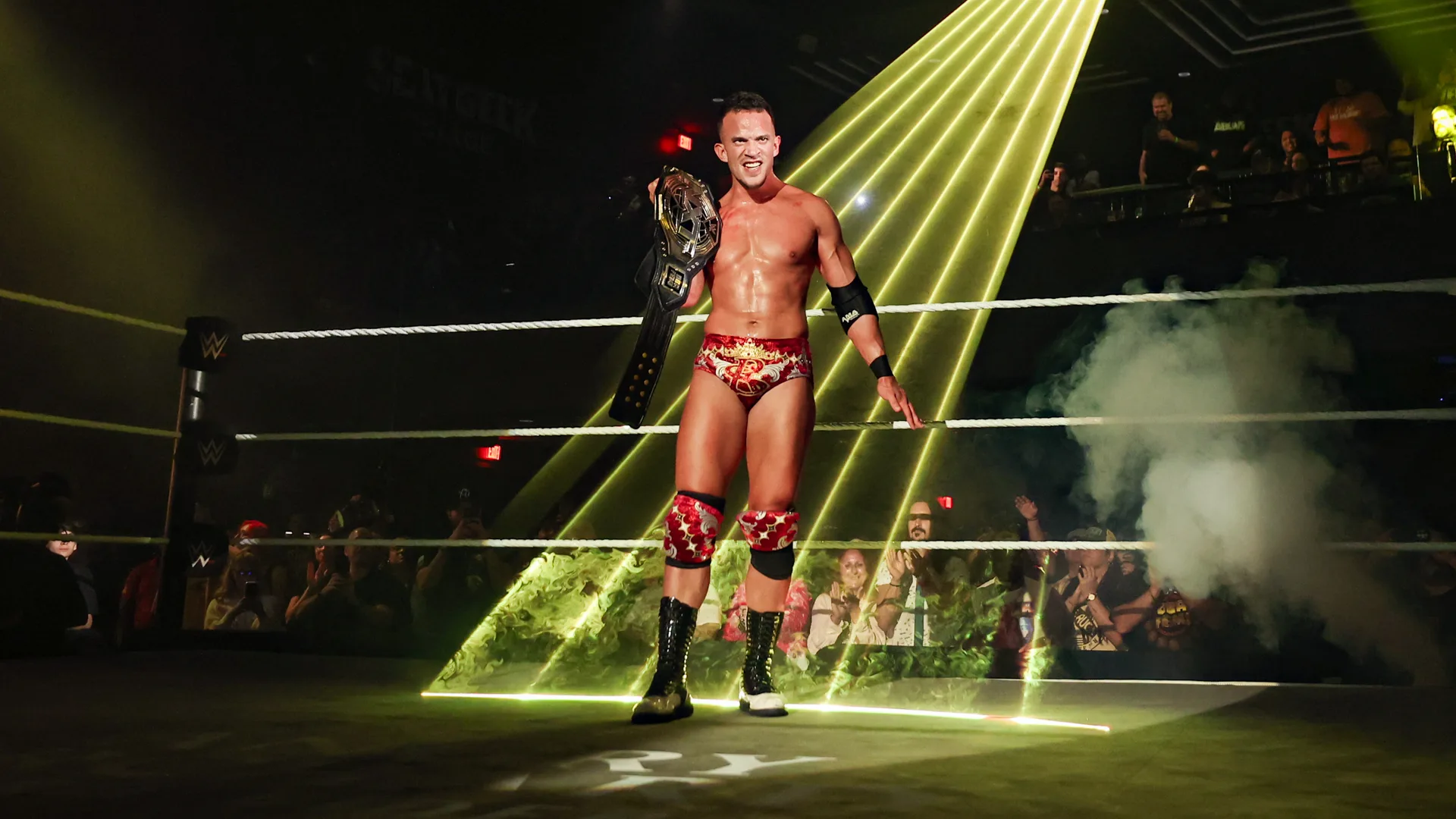 Ricky Saints, campeão do NXT, sente que ainda tem algo a provar